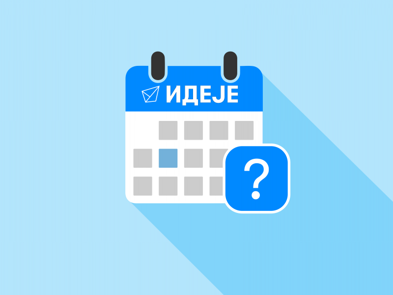 ИДЕЈЕ: Анкета – Рок за затварање позива