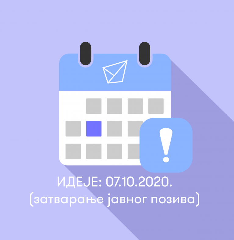 ИДЕЈЕ: Продужен рок за подношење предлога пројеката