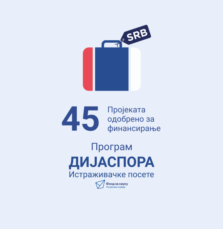 ДИЈАСПОРА: Истраживачке посете – За финансирање одобрено 45 пројеката